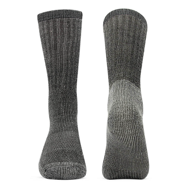 Thick Winter Heated Soft Merino Yarn Knitting Crew Socks Against Sweating