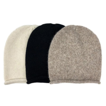 Luxuriously Soft Alpaca Beanie Silky Natural Fiber Cozy Alpaca Beanie Hat For Winter