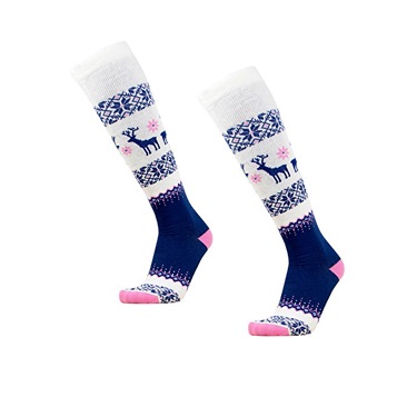 merino wool knee high socks for female
