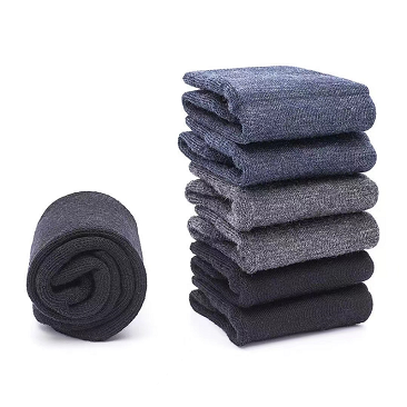 high quality performance custom terry wool socks